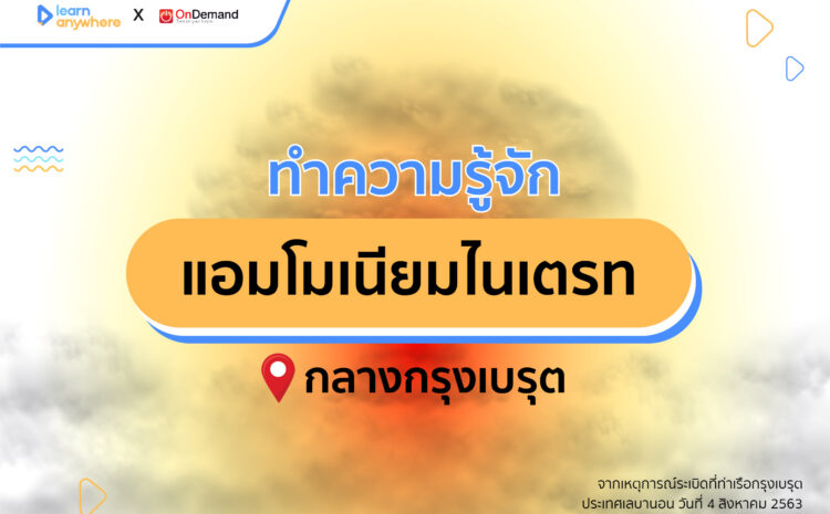  ทำความรู้จัก “แอมโมเนียมไนเตรท”
