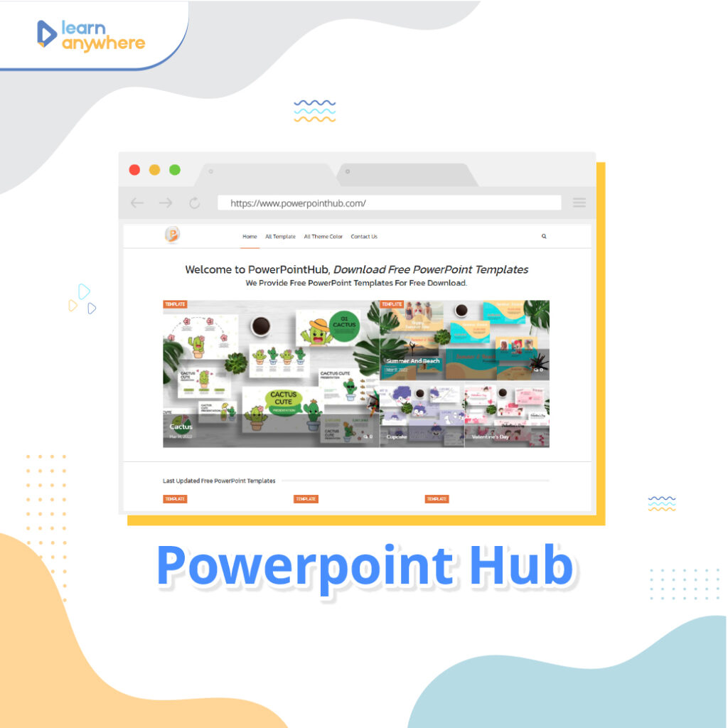 5 พิกัดแจกเทมเพลต Powerpoint ฟรี! | Learn Anywhere